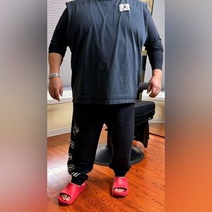 Beautiful Nike Jordan Flight Track Pants, 2XL|